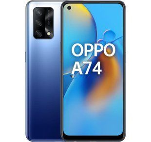 Смартфон OPPO A74 4/128Gb Midnight Blue 2 SIM 6.43" Snapdragon 662, 48 Мп NFC 5000 мАч б/в 4206254269 фото