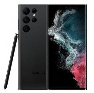 Смартфон Samsung Galaxy S22 Ultra SM-S908U 8/256GB Black 5G 6.8" S Pen 108 Мп Snapdragon 8 Gen 1 NFC 5000 mAh 87652235 фото