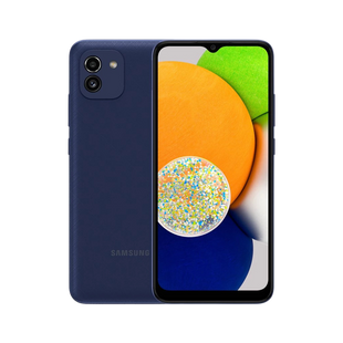 Samsung Galaxy A03 3/32GB Blue 2 SIM 6.5" PLS HD+ Unisoc T606 48 Мп 5000 мАг Android 11 4561238 фото