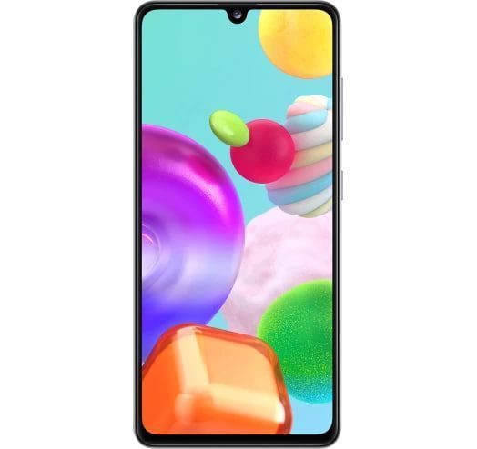 Смартфон SAMSUNG Galaxy A41 (A415F) 64 GB White 2 SIM 6.1" 48 Мп NFC 3500 mAh 334242542 фото