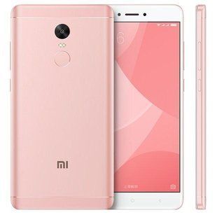 Смартфон Xiaomi Redmi Note 4 4/64GB Rose Gold 2SIM 5.5" IPS 1920x1080 13мп/5мп Full HD 4000 mAh Bluetooth 4.0 2221377891 фото