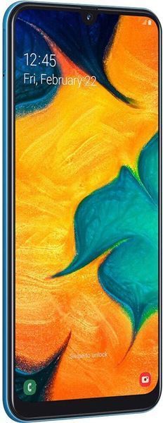 Смартфон Samsung Galaxy A30 3/32GB Blue, Super AMOLED, Exynos 7904, 16+5 Мп, 4000 мАч 734652396 фото