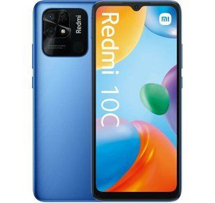 Смартфон Xiaomi Redmi 10C 4/128GB Ocean Blue 2 SIM 6.71" IPS Snapdragon 680 NFC 5000 mAh б/у 4771735199 фото