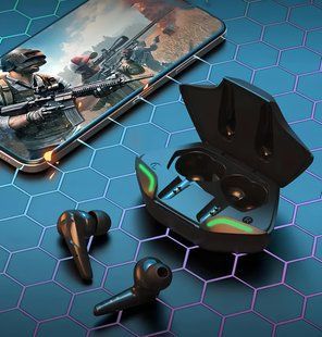 Bluetooth навушники бездротові Esports з шумозаглушенням Bluetooth 5.0 сенсорне керування для IOS та Android 343524231 фото