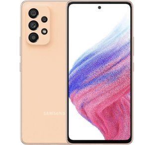 Смартфон Samsung Galaxy A53 8/256Gb Peach 2 SIM 6.5" Exynos 1280 NFC 64 Мп 4К 5000 мАч 981046 фото