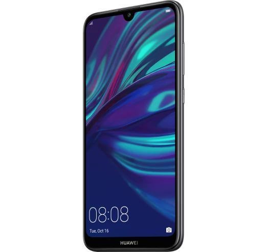 Смартфон Huawei Y7 2019 3/32 GB Midnight Black,&nbsp;2 SIM 6.26" IPS Snapdragon 450 GPS 4000 мАч б/в 4675750204 фото