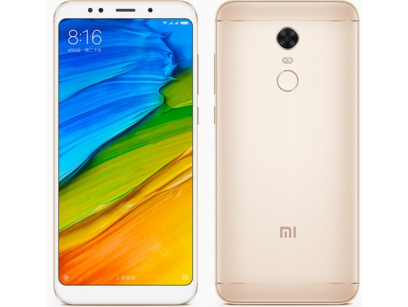 Смартфон Xiaomi Redmi 5 3/32GB Gold 5.7" IPS 2SIM 12 Мп 3300 мАч 45464753543 фото