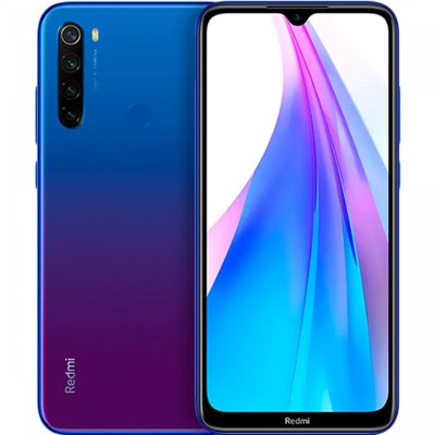 Смартфон Xiaomi Redmi Note 8T 4/64GB Starscape Blue 2SIM IPS 6.3" 2340x1080 8 ядер 4К UHD 4000 mAh NFC 92204913542 фото