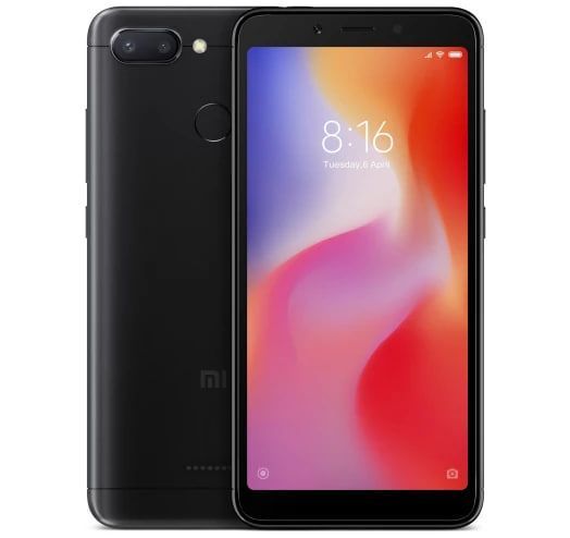 Смартфон Xiaomi Redmi 6 3/32GB Black 2 SIM 5.45'' 12 Мп + 5 Мп Helio P22 3000 mAh б/в 4891413068 фото