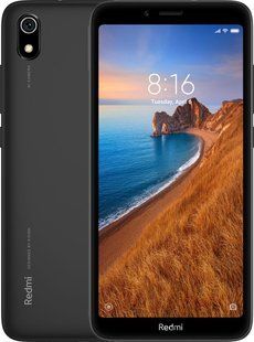 Смартфон Xiaomi Redmi 7A 2/32GB Black, 2 SIM, 5.45" IPS, 13 Мп, Snapdragon 439, 4000 mAh 712459439 фото