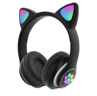 Бездротові навушники JST-28 Bluetooth 5.0, світлодіодне підсвічування, навушники з вушками, з шумопоглинанням 4232112213 фото