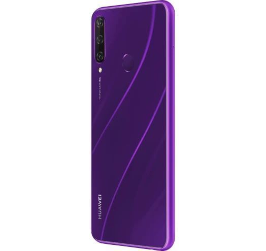 Смартфон Huawei Y6P 3/64GB Phantom Purple, 2 SIM 6.3" IPS NFC 5000 mAh б/в 4819770551 фото