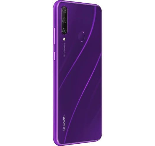 Смартфон Huawei Y6P 3/64GB Phantom Purple, 2 SIM 6.3" IPS NFC 5000 mAh б/в 4819770551 фото