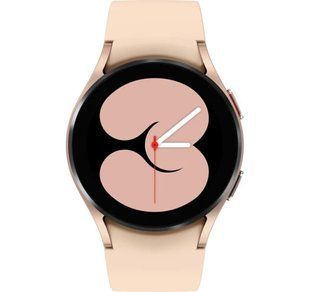 Смарт-годинник Samsung Galaxy Watch 4 40mm Gold (SM-R860N) 1.2" Super AMOLED 16 ГБ NFC GPS б/в 1767917401 фото