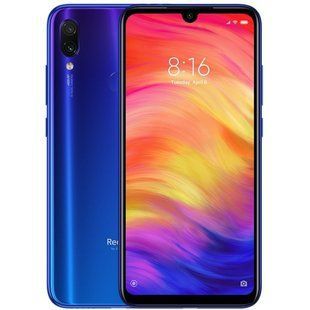 Смартфон Xiaomi Redmi Note 7 4/128GB Neptune Blue 6.3" IPS 2340x1080 2 SIM LTE Nano-SIM 48 Мп + 5 Мп 4000 mAh 87623476 фото