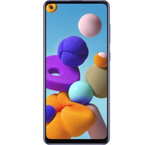 Смартфон Samsung Galaxy A21s 4/64GB Blue (SM-A217F) 2 SIM NFC 6.5" 48 Мп 5000 mAh б/в 4114119221 фото