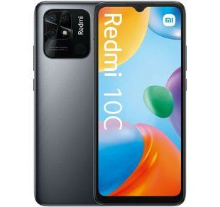 Смартфон Xiaomi Redmi 10C 4/64GB Graphite Gray 2 SIM 6.71" IPS Snapdragon 680 NFC 5000 mAh 354687644 фото