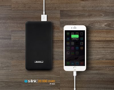 Портативний зарядний пристрій S-Link IP-G23 20000 mAh повербанк 1763219492 фото