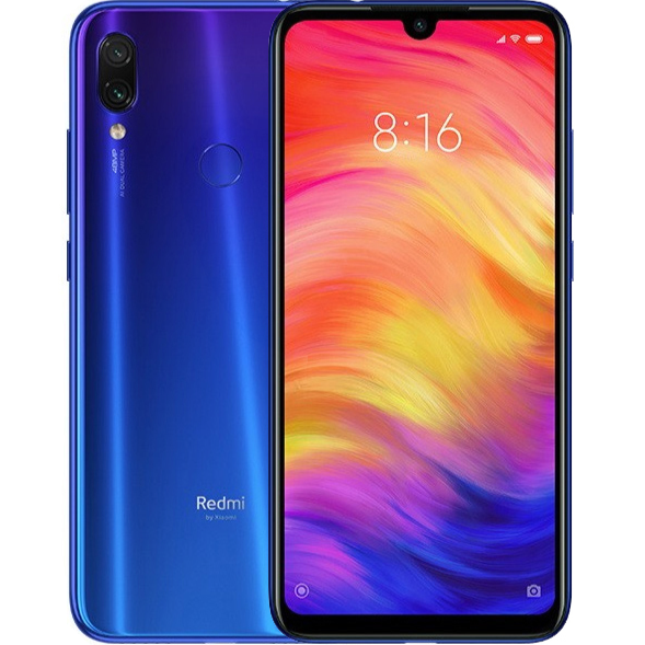 Смартфон Xiaomi Redmi Note 7 3/32GB Neptune Blue 6.3" LTE 2 SIM Nano-SIM 4000 mAh 48 Мп+5 Мп IPS 2340x1080 265235447 фото