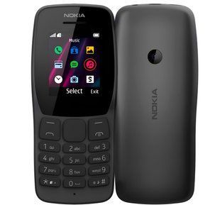 Телефон Nokia 110 Black TA-1192 1.77" TFT 160x120 2SIM 800 mAh 3456765423 фото