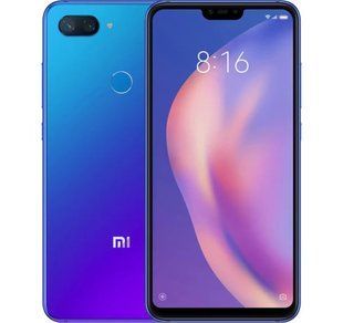 Смартфон Xiaomi Mi 8 Lite 4/64 GB Aurora Blue 2 SIM 6.26" 12 Мп + 5 Мп Snapdragon 660 3350 mAh 23121353 фото