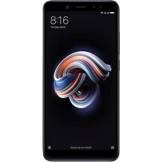 Смартфон Xiaomi Redmi Note 5 4/64GB Black 2SIM LTE 5.99" IPS 2160x1080 12 Мп+5 Мп 4000 mAh Kryo 34688545 фото