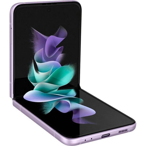 Смартфон Samsung Galaxy Z Flip 3 (F711B) 8/256Gb Lavender 1 SIM 5G 6.7" 120 Гц 12 Мп + 12 Мп 3300 mAh NFC б/у 4896117214 фото