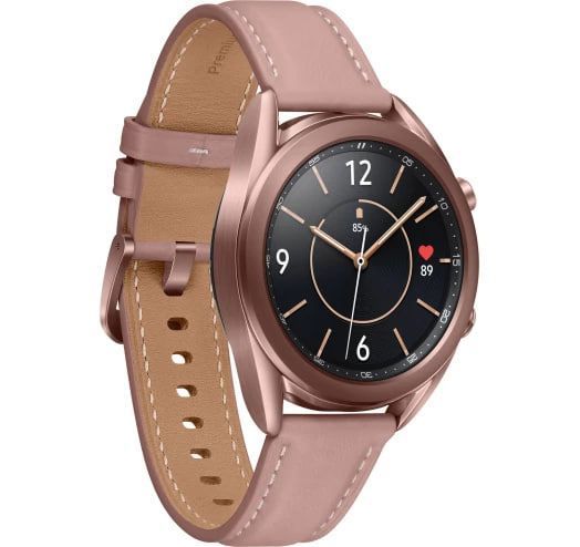 Смарт-часы Samsung Galaxy Watch 3 41mm Bronze (SM-R850), Wi-Fi, Bluetooth, NFC, Super AMOLED б/у 1767917669 фото