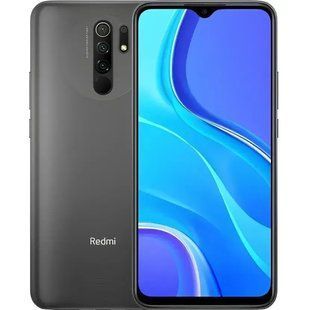 Смартфон Xiaomi Redmi 9 4/64 ГБ Gray 6.53" 2340x1080 2SIM 4G 5020 mAh IPS Full HD NFC Android 10 4320734542 фото