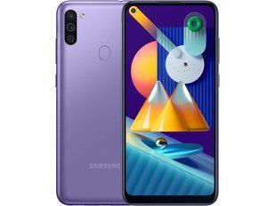 Смартфон Samsung Galaxy M11 (M115F) 3/32GB Violet 2 SIM 6.4" Snapdragon 450 5000 мАч NFC 1234128955 фото