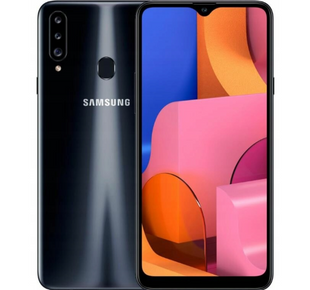Смартфон Samsung Galaxy A20s (A207F) 3/32GB Black 2SIM LTE 6.5" 1560x720 264 ppi 4000 mAh 13 Мп+8 Мп+5 Мп б/в 4693369550 фото