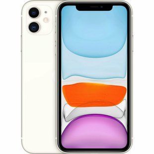 Смартфон iPhone 11 4/256GB White 4G LTE 6.1" 1792 &times; 828 (HD+) 12 МП + 12 МП 3110 мАг A13 Bionic Б/В 65321215 фото
