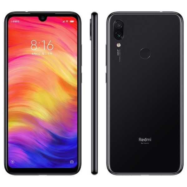 Смартфон Xiaomi Redmi Note 7 4/64GB Space Black 6.3" LTE 2 SIM Nano-SIM 4000 mAh 48 Мп+5 Мп IPS 2340x1080 876541234 фото