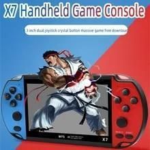 Портативная игровая консоль X7, 4,3-дюймовый TFT HD-экран, портативный ретро-игровой плеер, 1000 игр 1932679187 фото