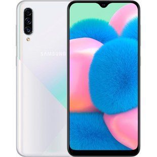 Смартфон Samsung Galaxy A30s (A307F) 4/32GB White 2SIM 4G 6.4" 4000 mAh Bluetooth 5.0 25 Мп + 5 Мп + 8 Мп 734652398 фото