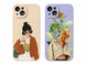 Силіконовий чохол MagSafe Fashion Girl для iPhone 14, Soft Touch, з принтом, протиударний 84762000 фото 2
