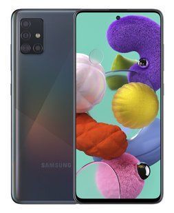 Смартфон Samsung Galaxy A51 (A515F) 4/64 GB Black 2SIM 6.5" 2400x1080 4000 mAh б/у 4752186881 фото