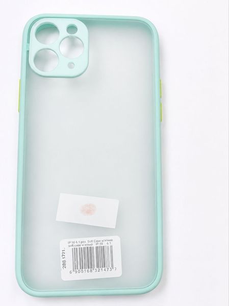 Чохол Goospery Case Protector для iPhone 11 Pro матовий TPU, Ice Blue / Dark Green / Emerald Green 6543354566 фото