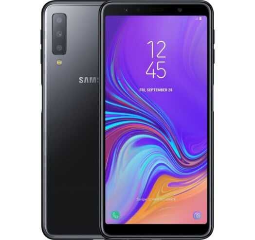 Смартфон Samsung Galaxy A7 2018 (A750F) 4/64Gb Black, 2 SIM 6