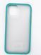 Чохол Goospery Case Protector для iPhone 11 Pro матовий TPU, Ice Blue / Dark Green / Emerald Green 6543354566 фото 4