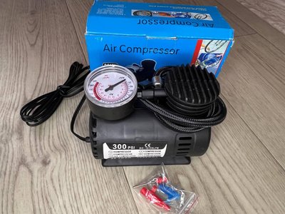 Компресор для підкачування коліс АВТОМОСТИЛЬНИЙ AIR COMPRESSOR 250 PSI З МАНОМІТРИМ C 308. 1767918412 фото