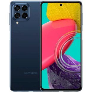 Смартфон Samsung Galaxy M53 128GB Blue 76346743256 фото