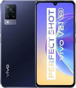 Смартфон Vivo V21 8/128GB Twilight Blues 2 Sim 5462368179 фото