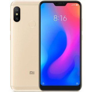 Смартфон Xiaomi Mi A2 Lite 3/32 GB Gold 2 SIM LTE 5.84" 4000 mAh 2280x1080 12 Мп + 5 Мп Full HD Android 5432345677 фото