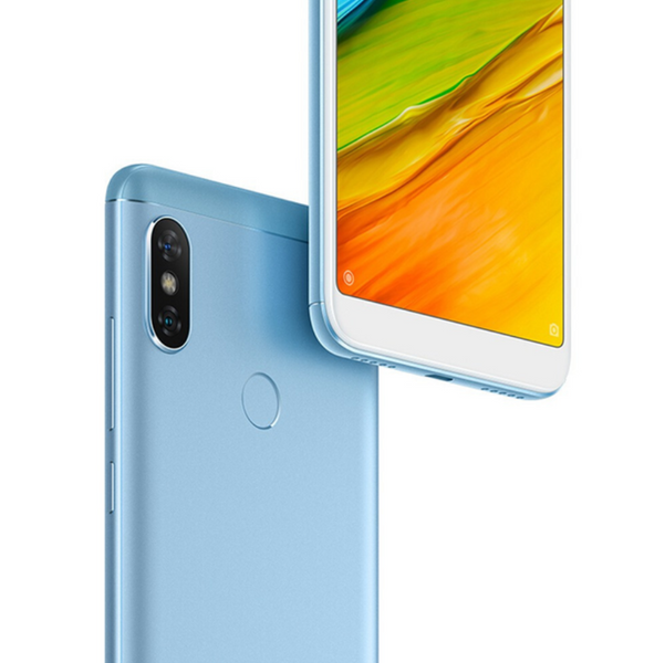 Смартфон Xiaomi Redmi Note 5 4/64GB Blue 2SIM LTE 5.99" IPS 2160x1080 12 Мп+5 Мп 4000 mAh Kryo 346885467 фото