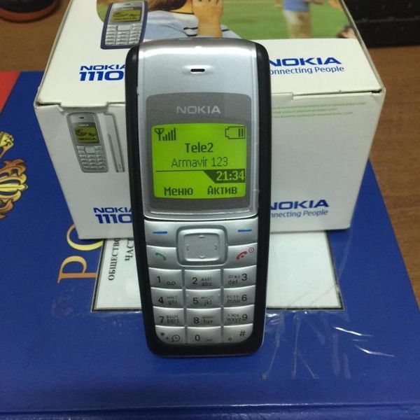 Мобільний телефон Nokia 1110i 1111 1112 оригінал black/blue 1833901458 фото