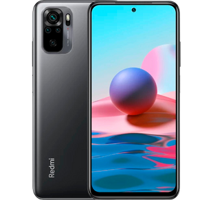 Смартфон Xiaomi Redmi Note 10 6/128GB Onyx Gray 2SIM LTE 6.43" 2400x1080 AMOLED 60 Гц 5000 mAh FHD+ Snapdragon 678 87647634543 фото