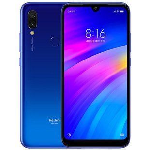 Смартфон Xiaomi Redmi 7 3/32 GB Blue 12 Мп + 2 Мп 4000 мАч 2SIM 6.26" б/у 4256638046 фото
