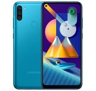 Смартфон Samsung Galaxy M11 (M115F) 3/32GB Blue 2 SIM 6.4" Snapdragon 450 5000 мАч NFC б/у 4967114302 фото