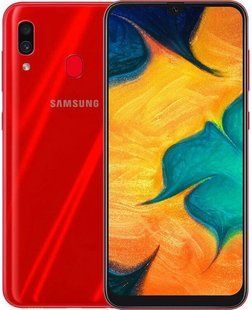 Смартфон Samsung Galaxy A30 (A305F) 3/32GB Red, Super AMOLED, Exynos 7904, 16+5 Мп, 4000 мАч б/в 4766320020 фото